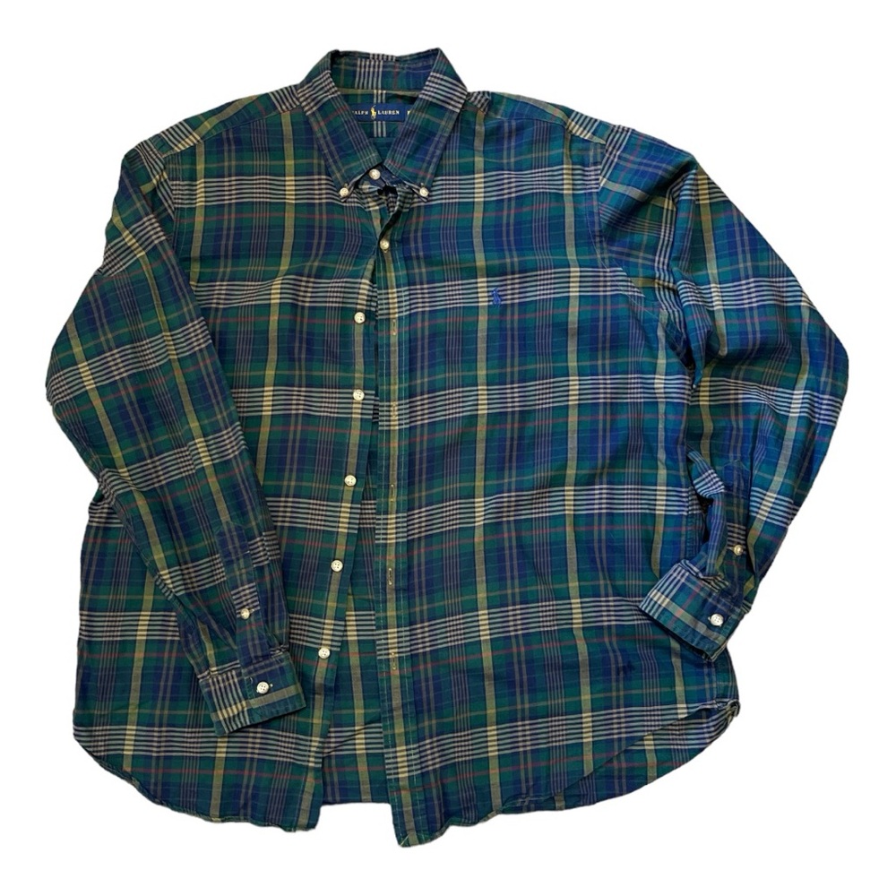 Ralph Lauren-Men’s XL- Long sleeve, button front shirt